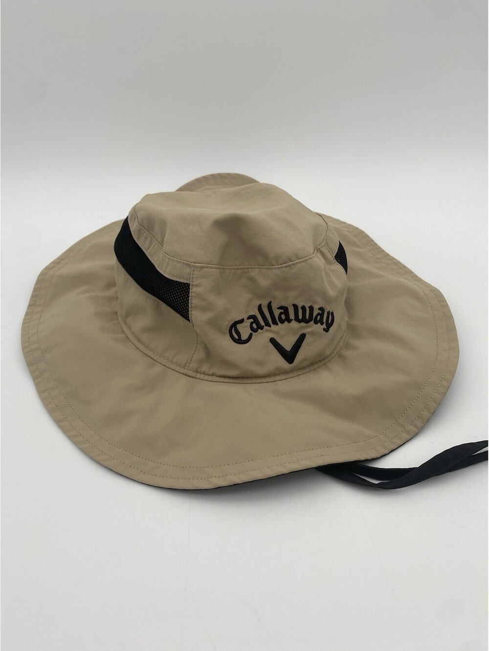 Callaway Golf Size S/M Tan Breathable Bucket Hat